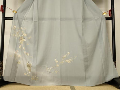 平和屋着物＊夏物 訪問着 絽 童子 暈し染め 正絹 逸品 AABF2804jd