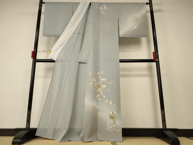 平和屋着物＊夏物 訪問着 絽 童子 暈し染め 正絹 逸品 AABF2804jd