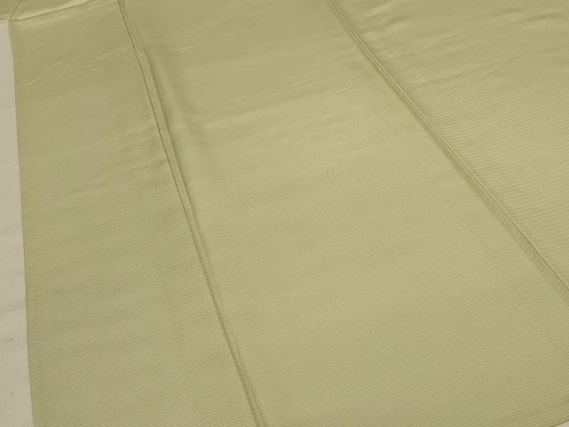 平和屋着物＊夏物 色無地 絽 若芽色 正絹 逸品 AABF2816jd