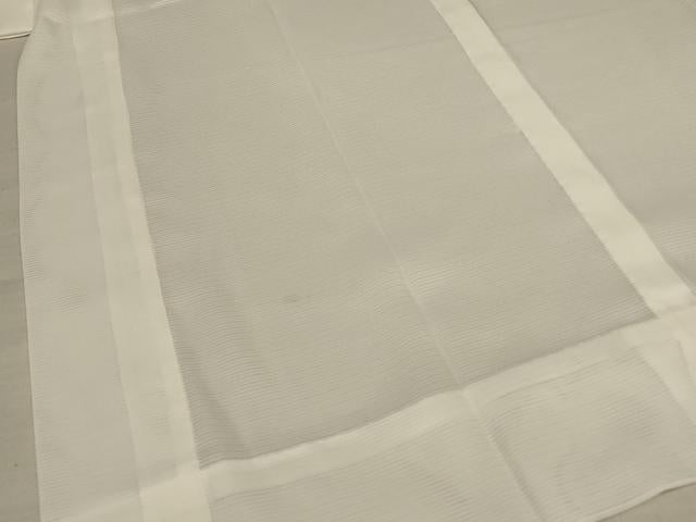 平和屋着物＊夏物 長襦袢 絽 白色 洗える着物 AABF2832jd