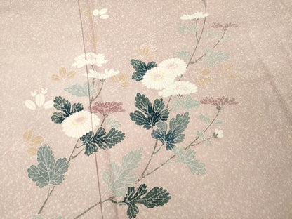 平和屋着物●訪問着 友禅 吉祥 枝花文 正絹 逸品 AABF2841ck