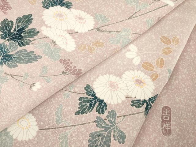 平和屋着物●訪問着 友禅 吉祥 枝花文 正絹 逸品 AABF2841ck