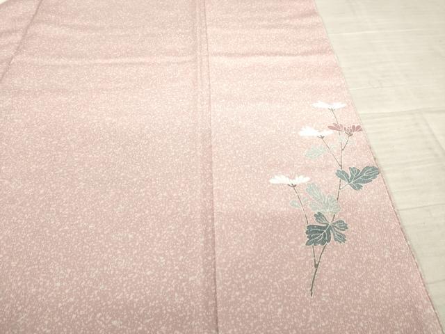 平和屋着物●訪問着 友禅 吉祥 枝花文 正絹 逸品 AABF2841ck