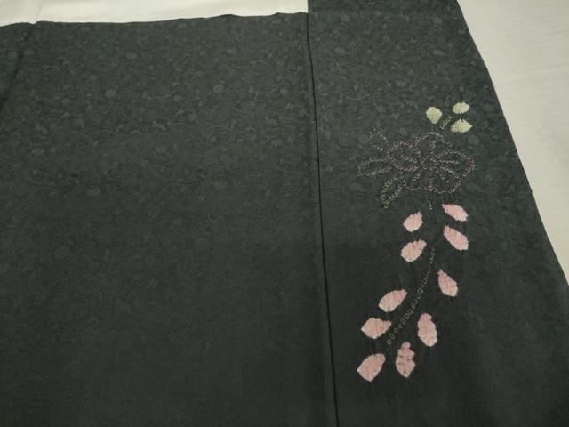 平和屋着物●訪問着 絞り 草花文 正絹 逸品 AABF2847ck