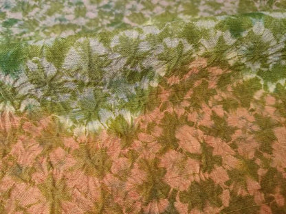 平和屋着物●菅原工房 菅原結作 漢方染紬 訪問着 道長文 正絹 逸品 AABF2863ck