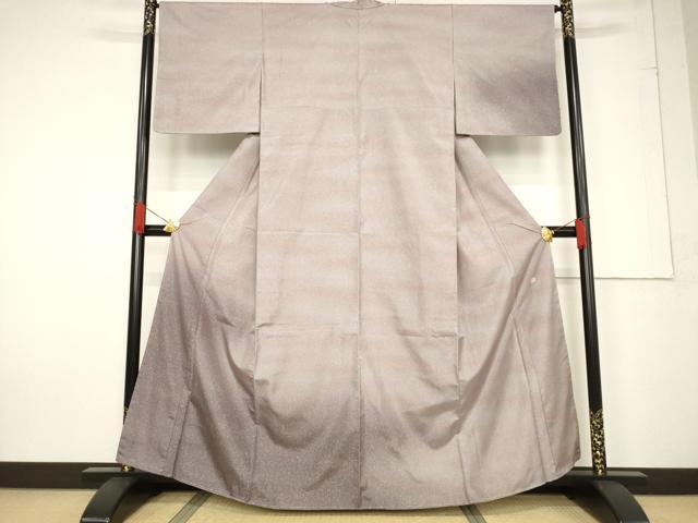平和屋着物●本場大島紬 染大島 訪問着 作家物 霞文 暈し染め 正絹 逸品 未使用 AABF2867ck