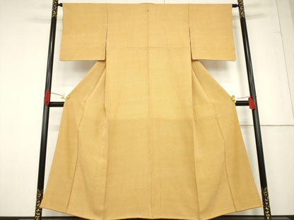 平和屋着物●江戸小紋 作家物 角通し 正絹 逸品 AABF2879ck