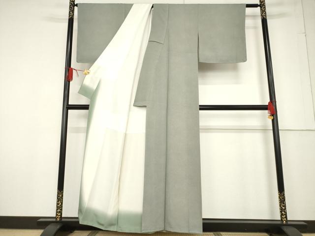 平和屋着物●江戸小紋 鮫小紋柄 正絹 逸品 AABF2880ck