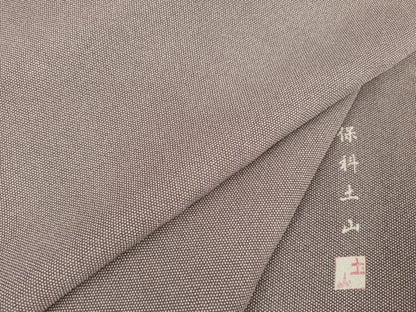平和屋着物●伝統工芸士 保科土山 江戸小紋 行儀 正絹 逸品 AABF2882ck