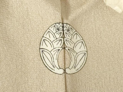 平和屋着物●豪華色留袖　駒刺繍　誰が袖花文　金彩　正絹　逸品　AABF2886ck