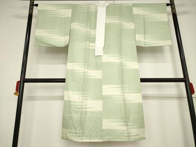 平和屋着物●長襦袢 無双仕立て 霞文 暈し染め 正絹 逸品 未使用 AABF2892ck