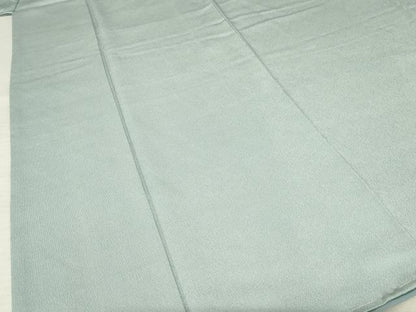平和屋着物●江戸小紋 万筋 生成り色×湊鼠色 正絹 逸品 未使用 AABF2900ck