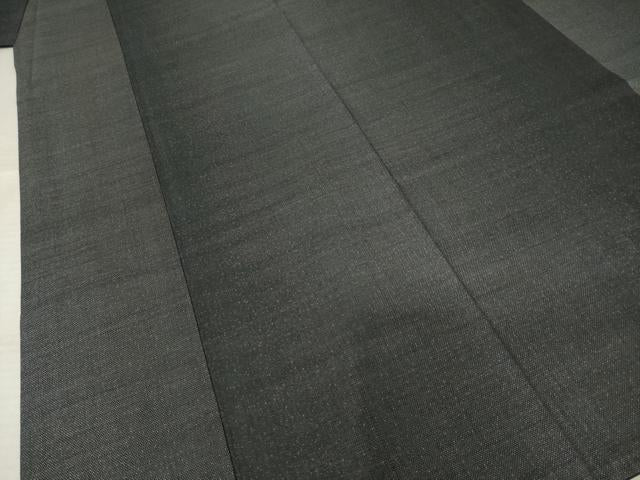 平和屋着物●本場大島紬 カタス9マルキ 間道 正絹 逸品 AABF2901ck