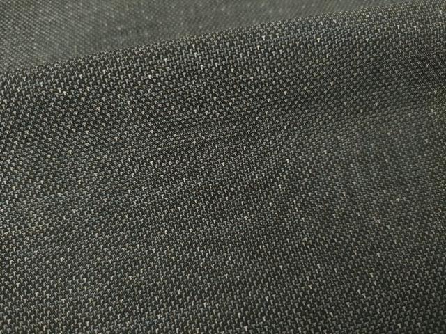 平和屋着物●本場大島紬 カタス9マルキ 間道 正絹 逸品 AABF2901ck
