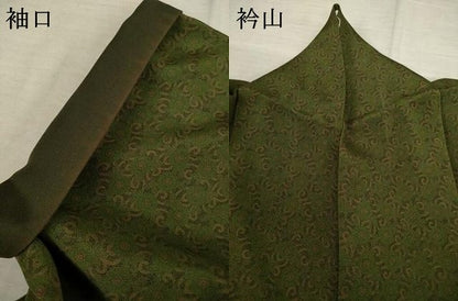 平和屋着物●重要無形文化財 人間国宝 中村勇二郎 江戸小紋 古代菊 正絹 逸品 AABF2904ck