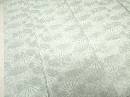 平和屋着物●ジャパンオートクチュール 渡辺雪三郎 小紋 草花文 金彩 正絹 逸品 AABF2905ck