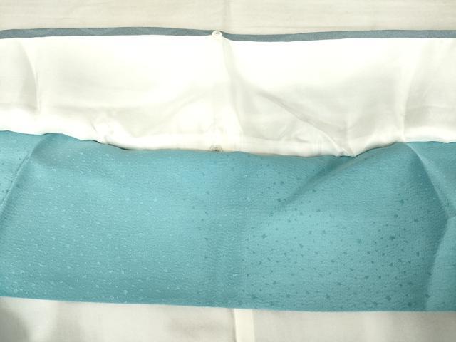 平和屋着物●訪問着 刺繍 間道 兎 うさぎ 暈し染め 金彩 正絹 逸品 AABF2916ck