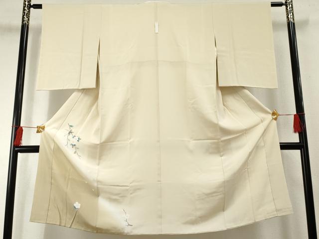 平和屋着物●長襦袢　袷　枝花文　暈し染め　正絹　逸品　AABF2922cs 平和屋着物○長襦袢 袷 枝花文 暈し染め 正絹 逸品 AABF2922cs