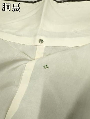 平和屋着物●本場大島紬　泥染め　花毬文　正絹　逸品　未使用　AABF2931cs