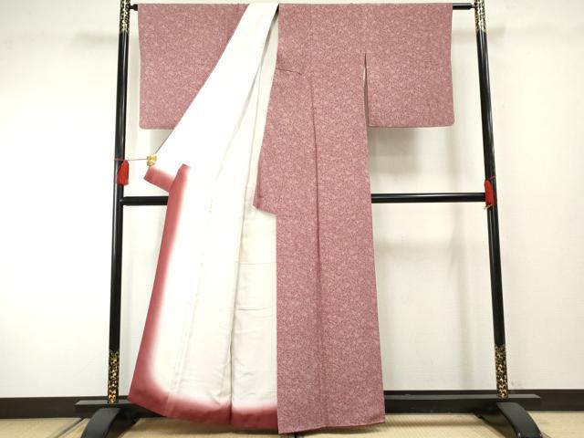 平和屋着物●重要無形文化財 人間国宝 中村勇二郎 江戸小紋 平等院鳳凰 正絹 逸品 AABF2939cs