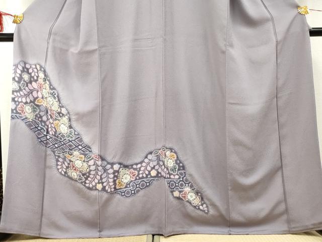 平和屋着物●訪問着 辻が花 絞り 正絹 逸品 未使用 AABF2942cs