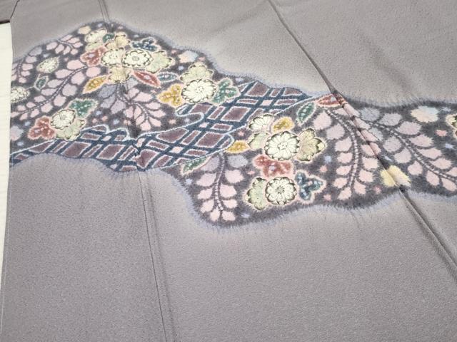 平和屋着物●訪問着 辻が花 絞り 正絹 逸品 未使用 AABF2942cs