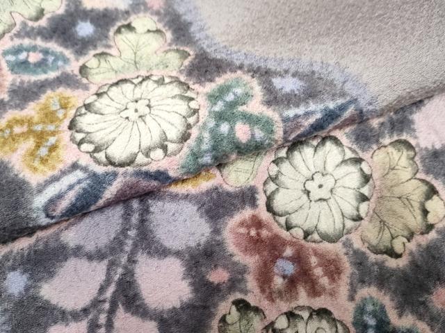 平和屋着物●訪問着 辻が花 絞り 正絹 逸品 未使用 AABF2942cs