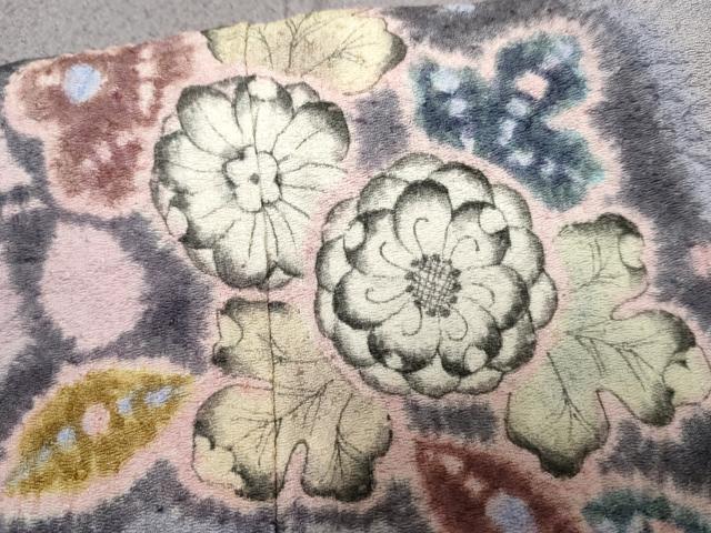 平和屋着物●訪問着 辻が花 絞り 正絹 逸品 未使用 AABF2942cs