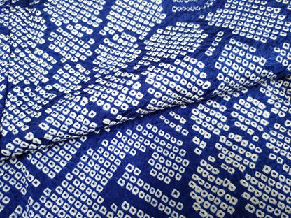 平和屋着物●訪問着 総絞り 立波花文 正絹 逸品 AABF2948cs
