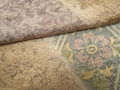 平和屋着物●訪問着 花唐草文 暈し染め 金彩 正絹 逸品 AABF2950cs