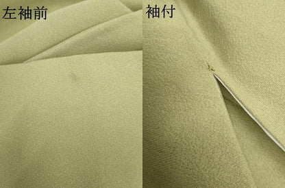 平和屋着物●訪問着 友禅 枝花文 正絹 逸品 AABF2956cs