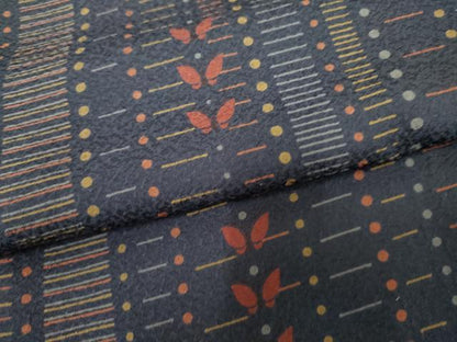 平和屋着物●訪問着 花蝶文 正絹 逸品 AABF2957cs