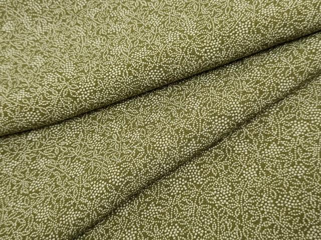 平和屋着物●江戸小紋 葡萄枝葉文 さが美扱い 正絹 逸品 AABF2958cs