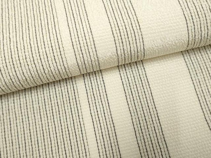 平和屋着物●本塩沢 市松間道 正絹 逸品 AABF2965cs