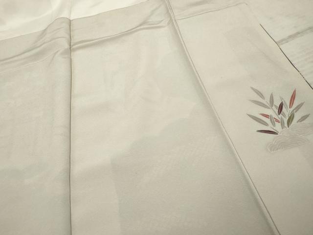 平和屋着物●訪問着 絞り 風景草花文 暈し染め 正絹 逸品 AABF2971cs