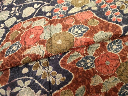 平和屋着物●訪問着 辻が花 草花文 正絹 逸品 AABF2975cs