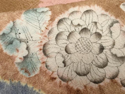 平和屋着物●訪問着 作家物 辻が花 絞り 金彩 正絹 逸品 AABF2978cs