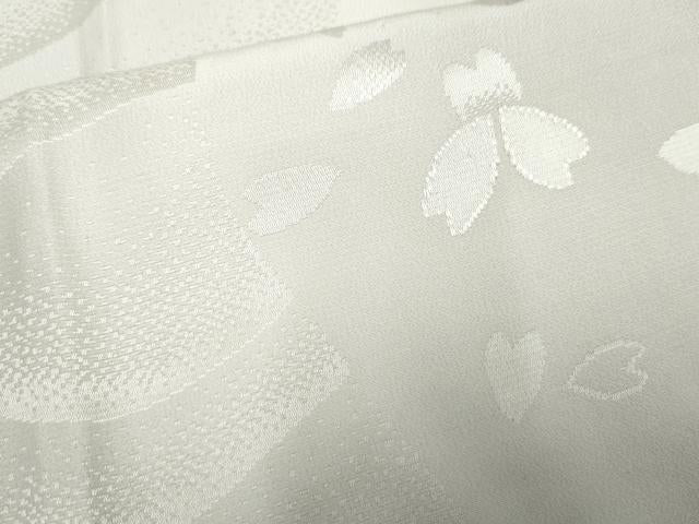 平和屋着物●長襦袢 無双仕立て 舞花地紋 暈し染め 京都きもの友禅扱い 正絹 逸品 AABF2984cs