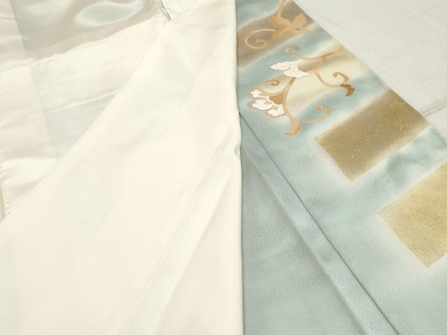 平和屋着物●豪華色留袖 駒刺繍 正倉院花文 金彩 正絹 逸品 AABF2992cs