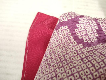 平和屋着物●豪華振袖 総絞り 駒刺繍 舞花文 暈し染め 正絹 逸品 AABF2995cs
