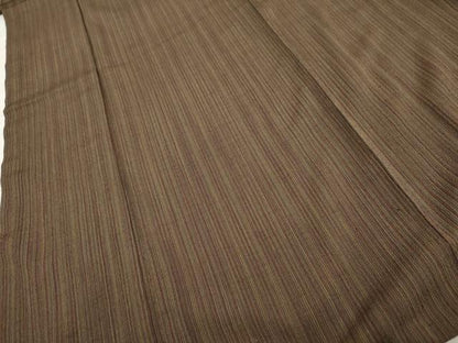 平和屋着物●本塩沢 やまだ織 正絹 逸品 AABF2996cs