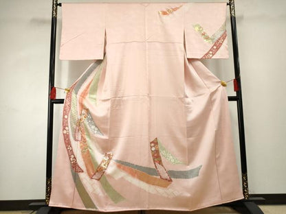 平和屋着物●創業460年・千總 訪問着 正絹 逸品 AABF2997cs