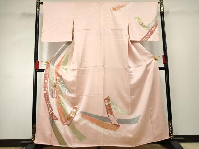 平和屋着物●創業460年・千總 訪問着 正絹 逸品 AABF2997cs