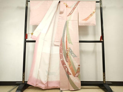 平和屋着物●創業460年・千總 訪問着 正絹 逸品 AABF2997cs
