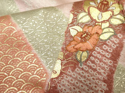 平和屋着物●創業460年・千總 訪問着 正絹 逸品 AABF2997cs