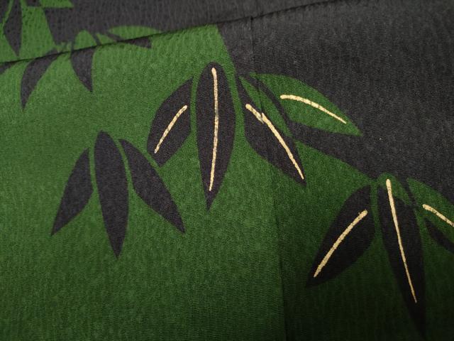 平和屋着物●豪華振袖 笹梅文 金彩 正絹 逸品 AABF3002cs