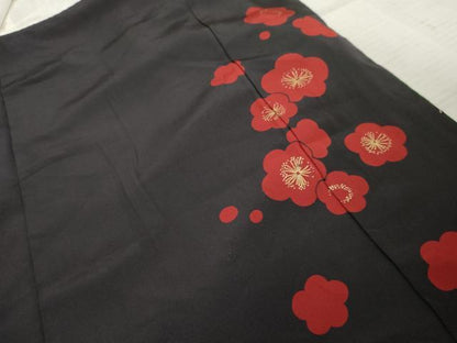平和屋着物●豪華振袖 笹梅文 金彩 正絹 逸品 AABF3002cs