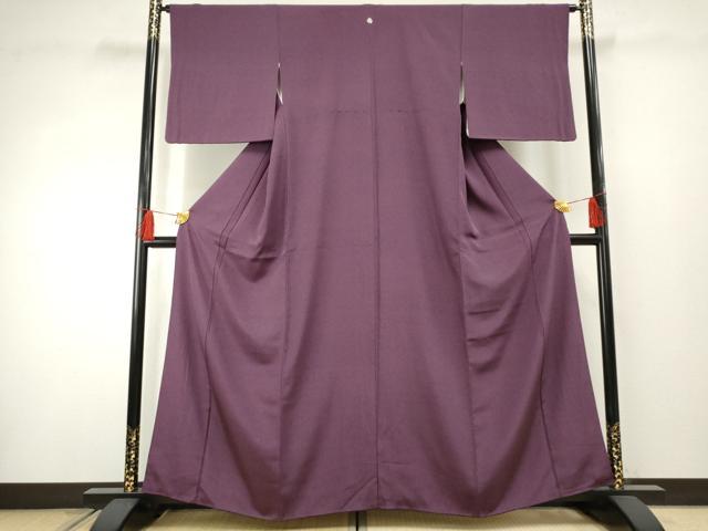 平和屋着物●江戸小紋 古代菊 正絹 逸品 AABF3010cs