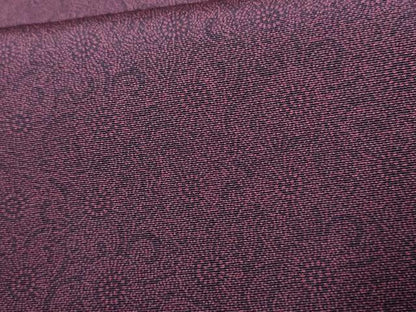 平和屋着物●江戸小紋 古代菊 正絹 逸品 AABF3010cs
