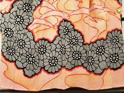 平和屋着物●豪華振袖 総絞り 舞花文 正絹 逸品 AABF3011cs